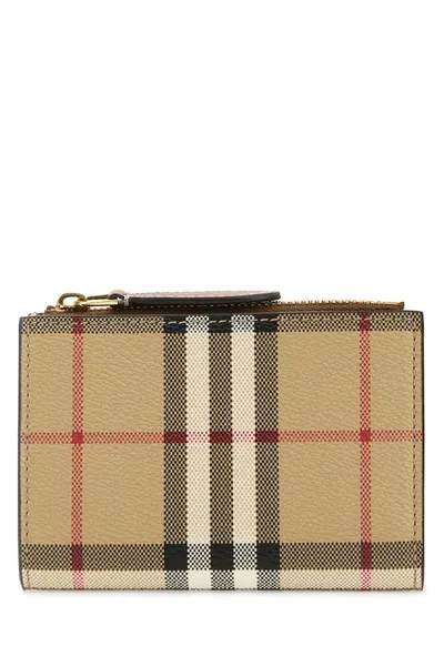 Burberry Wallets In Beige