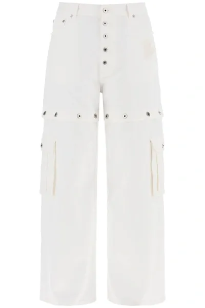 Off-white 90s Mid-rise Straight-leg Jeans In White