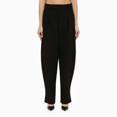 Wardrobe.nyc Black Wool Wide Trousers