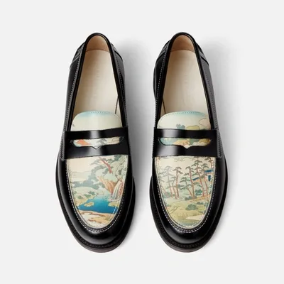 Duke & Dexter Men's Wilde Sacred Spring Penny Loafer - Men's In Black