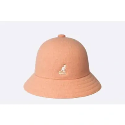 Kangol Cappello "wool Casual" Papaya Milk In Pm803papaya Milk