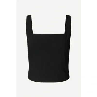 Samsoe & Samsoe Salot Top In Black