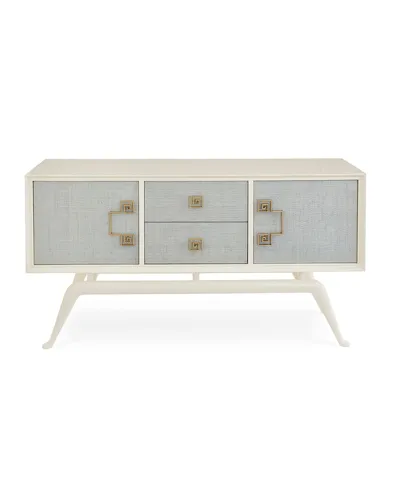 Jonathan Adler Siam Credenza In Sky Blue