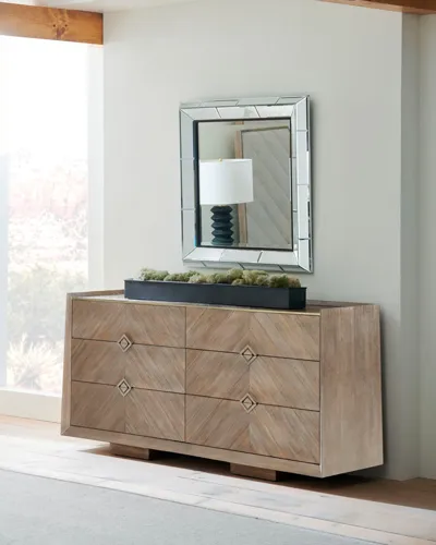 Caracole Naturally Dresser In Light Gray