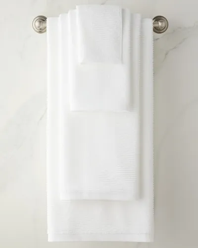 Matouk Aman Hand Towel In White