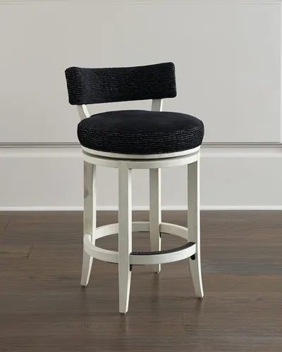 Bernhardt Hirsch Bar Stool In Black