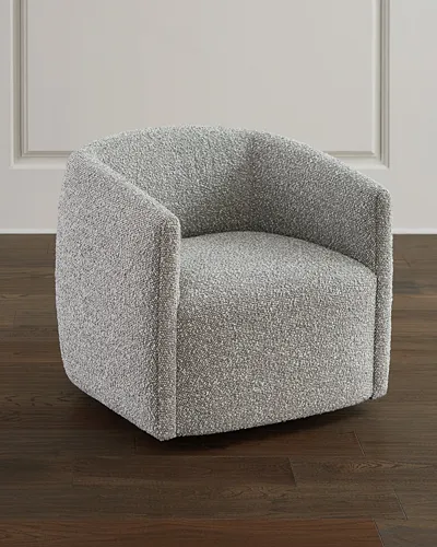 Bernhardt Aline Swivel Chair In Snow