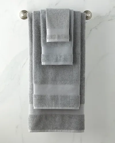 Ralph Lauren Dawson Organic Cotton Bath Towel In Chateau Gray