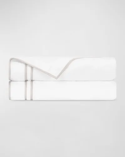 Home Treasures Ribbons Bath Mat In Wh/oyster