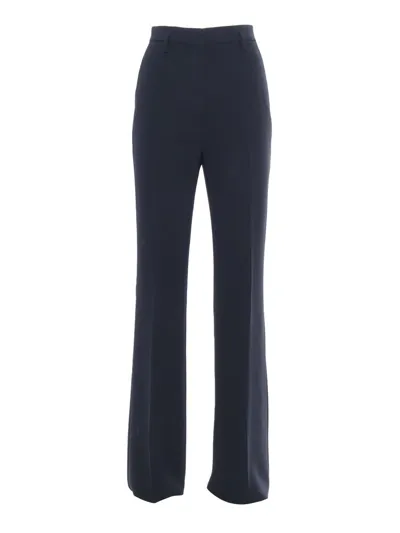 Max Mara Studio Pants In Blue