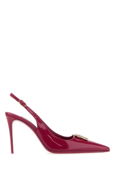 Dolce & Gabbana High-heeled Shoe In Red