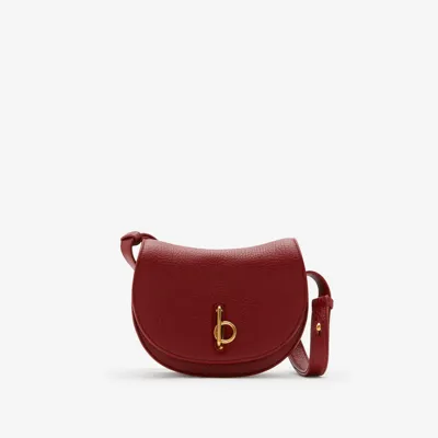 Burberry Mini Rocking Horse Bag In Ruby