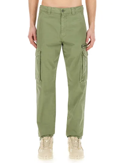 Aspesi Cargo Pants In Green