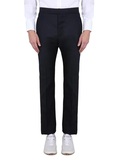 Thom Browne Classic Pants In Blue