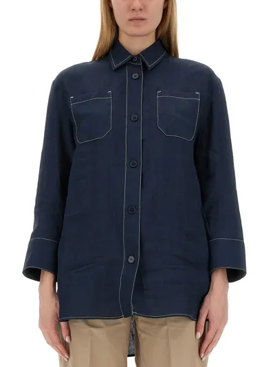 's Max Mara Daria Shirt In Blue