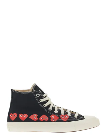 Comme Des Garcons Play Converse Chuck 70" Sneaker In Black