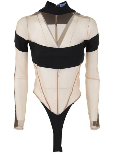 Mugler Body In Black