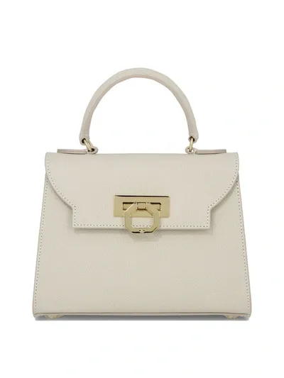 Carbotti "erika" Handbag In Beige