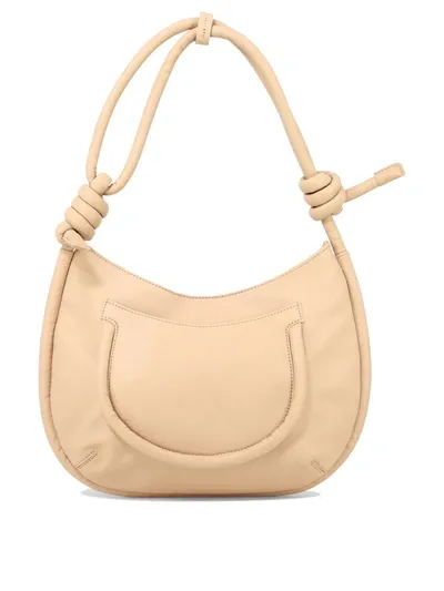 Zanellato "demi Piuma Knot" Shoulder Bag In Pink