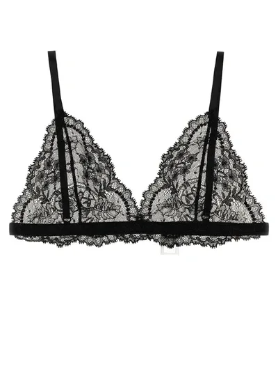 Dolce & Gabbana Lace Bra In Black