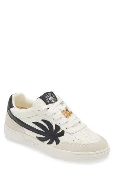 Palm Angels Palm Beach University Sneakers In White,black