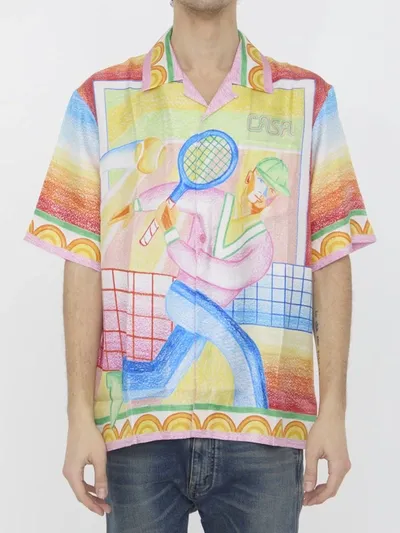 Casablanca Multicolor Printed Shirt