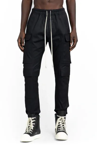 Rick Owens Trousers In Black