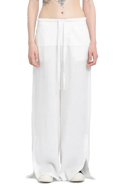 Thom Krom Trousers In White