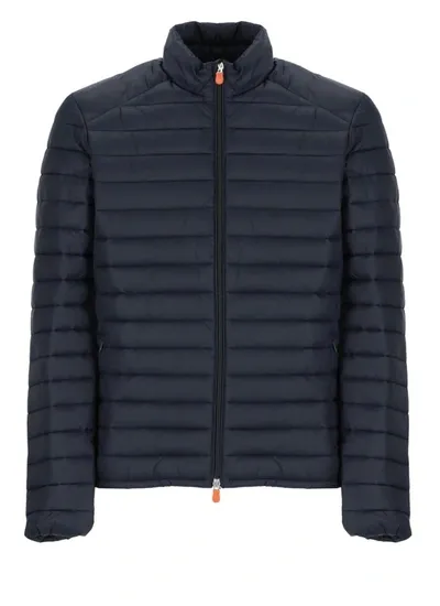 Save The Duck Alexander Padded Jacket In Blue