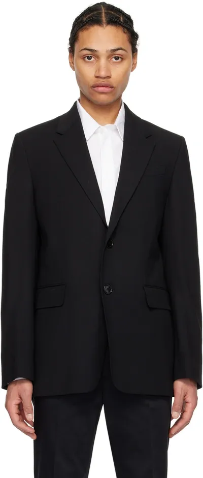 Ami Alexandre Mattiussi Black Two-button Blazer