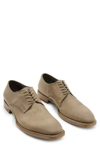 John Varvatos Fleetwood Derby In Light Khaki