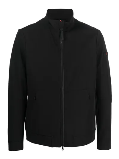 Peuterey Zip-up Bomber Jacket In Black