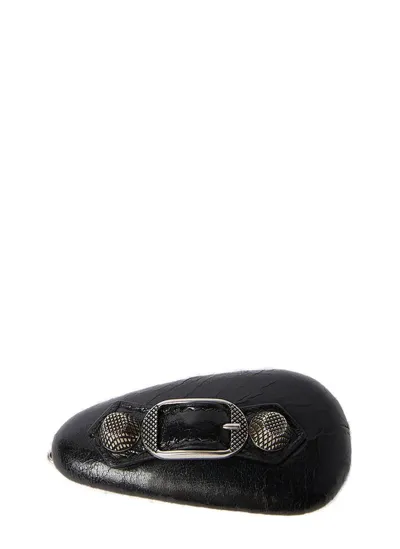 Balenciaga Cagole Hair Clip In Black