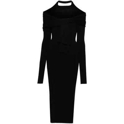 Jacquemus La Robe Doble Dress In Black