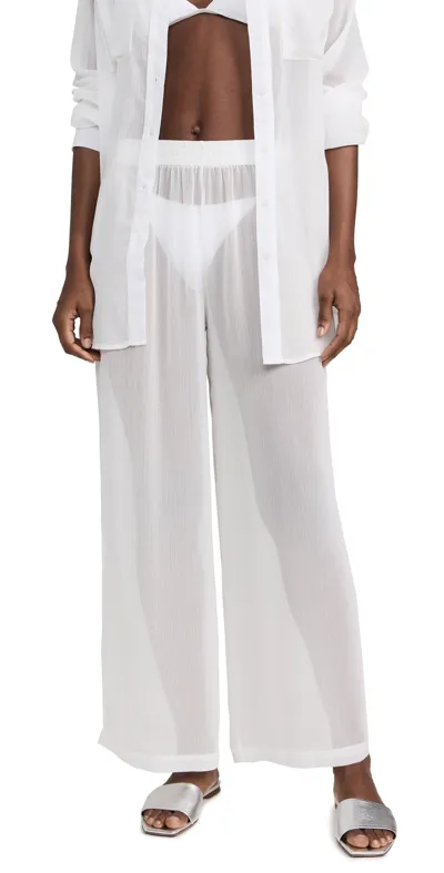 Jade Swim Mika Pant In White