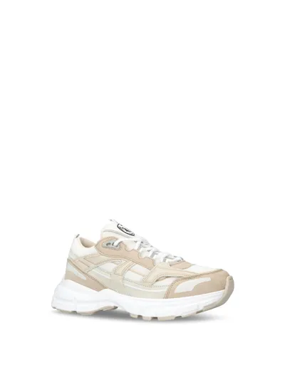 Axel Arigato Beige Marathon R-trail Sneakers In Cremino/white