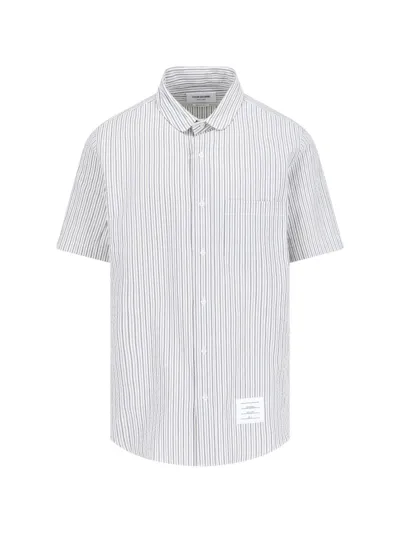 Thom Browne Shirts In Silver