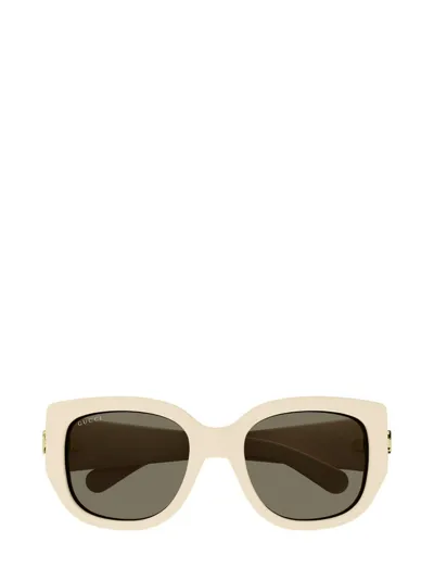 Gucci Eyewear Square In White