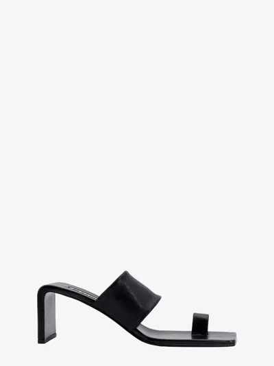 Jil Sander Sandals In Black