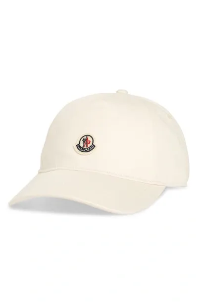 Moncler Archivo Dna Adjustable Baseball Cap In White