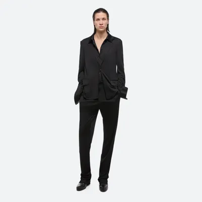 Helmut Lang Jersey Classic Blazer In Black