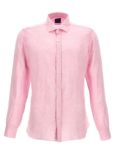 Barba Napoli The Vintage Shirt Shirt In Pink