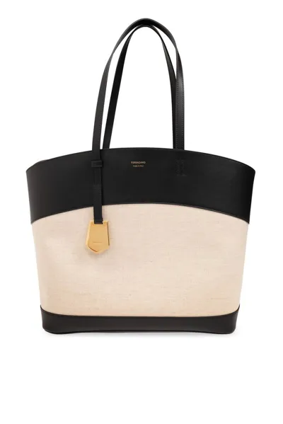 Ferragamo Salvatore  Charming Tote Bag In Multi