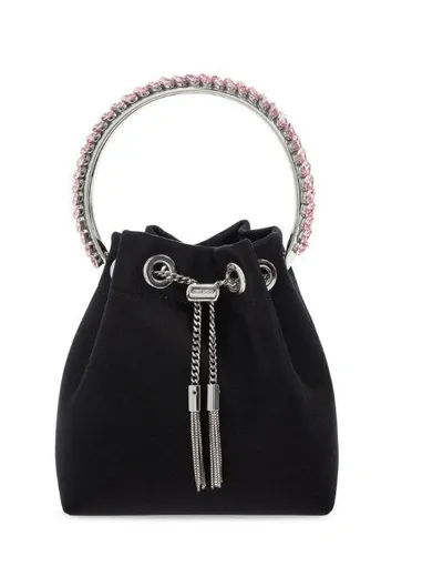 Jimmy Choo "bon Bon" Handbag In Black