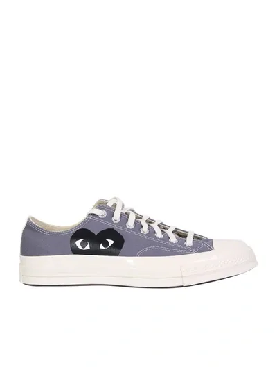 Comme Des Garçons Play Sneakers In Grey