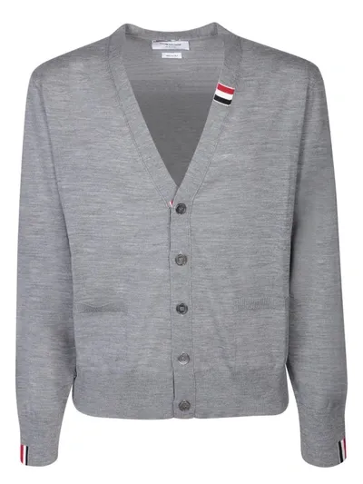 Thom Browne Cardigans In Grey