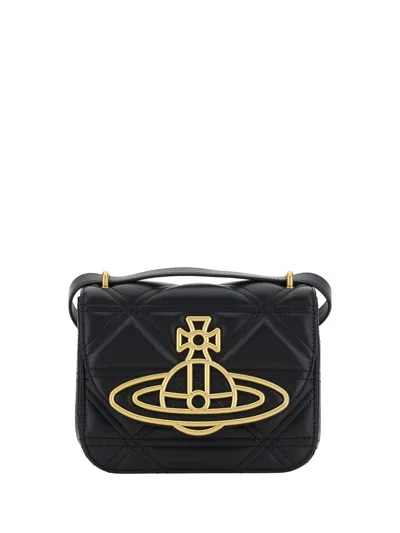 Vivienne Westwood Linda Shoulder Bag In Black