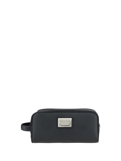 Dolce & Gabbana Beauty Case In Nero/nero