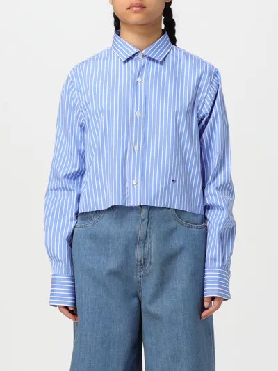 Hommegirls Shirt  Woman Color Blue