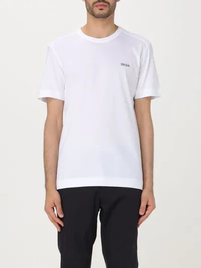 Zegna T-shirt  Men Color White